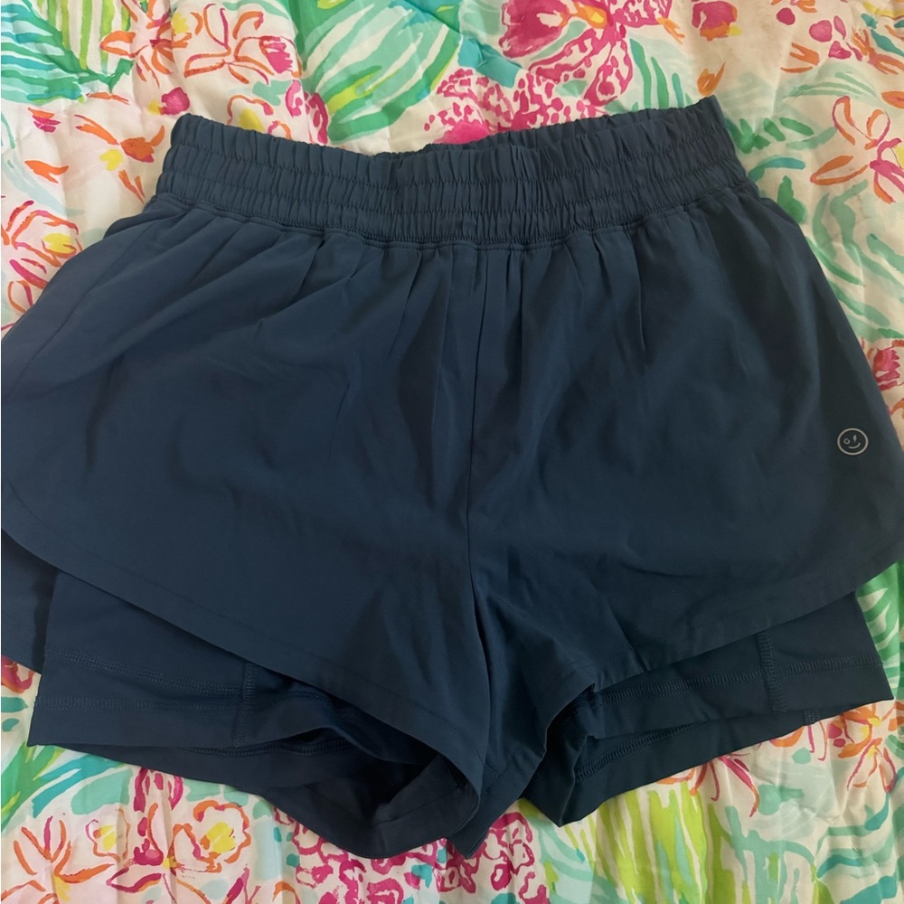 Gilly Hicks Running Shorts Blue Size XS